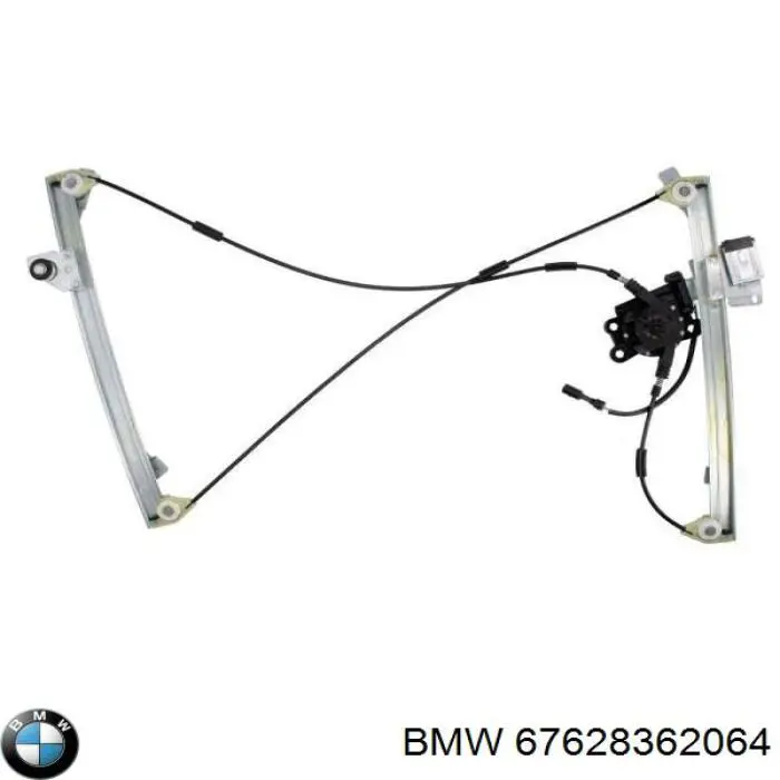 Купити 8362064 BMW Двигун стеклопод'емника двері задньої, правої