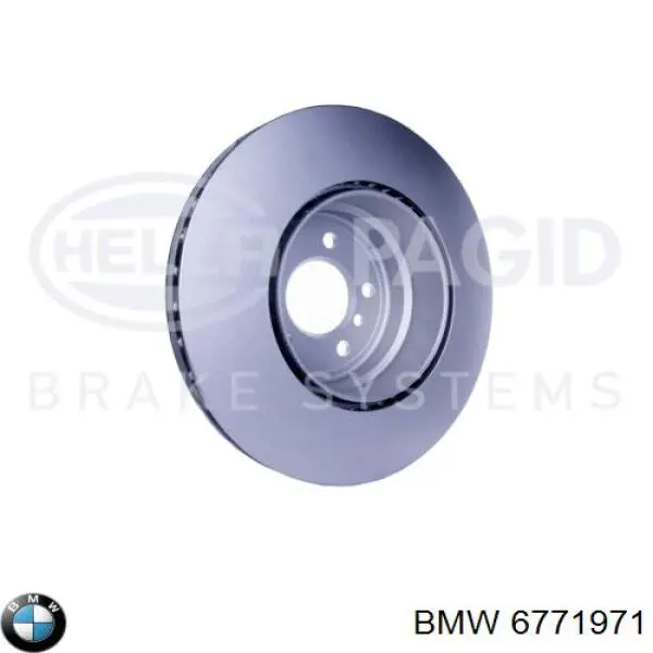 Диск гальмівний задній BMW 6771971