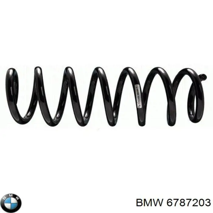 6787203 BMW Пружина підвіски задня