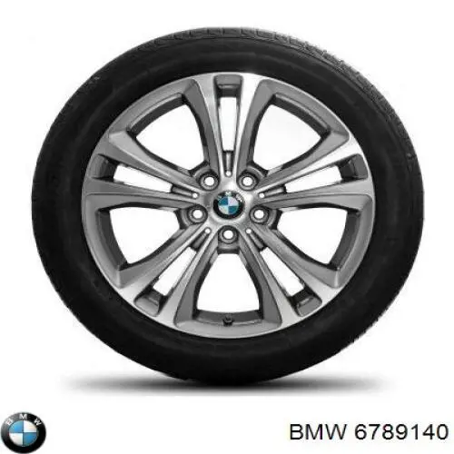 Диски колісні литі (легкосплавні, титанові) 6789140 BMW