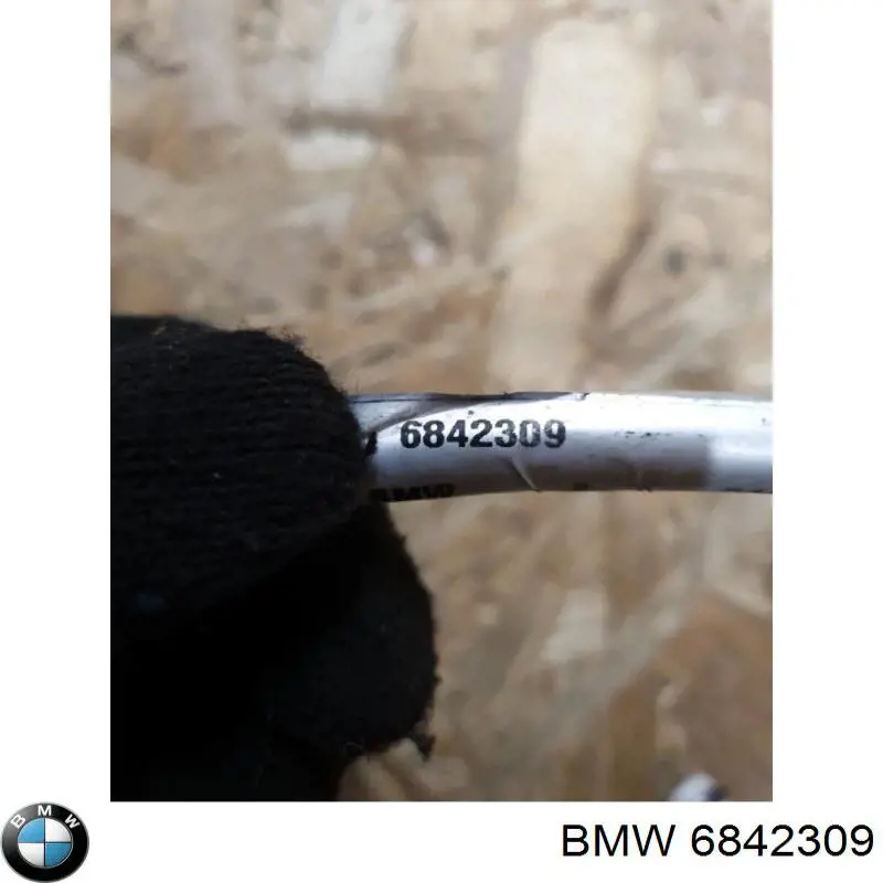6842309 BMW Шланг кондиціонера, від радіатора до випарника