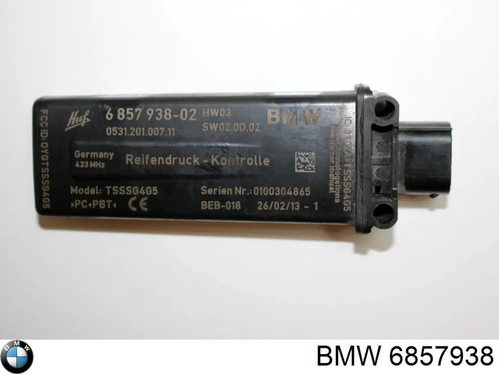 Блок системи контролю тиску в шинах BMW 6857938 ціна, від 76.02 USD