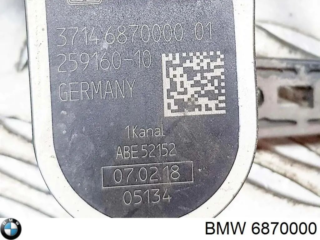Купити 6870000 BMW Датчик рівня положення кузова, задній