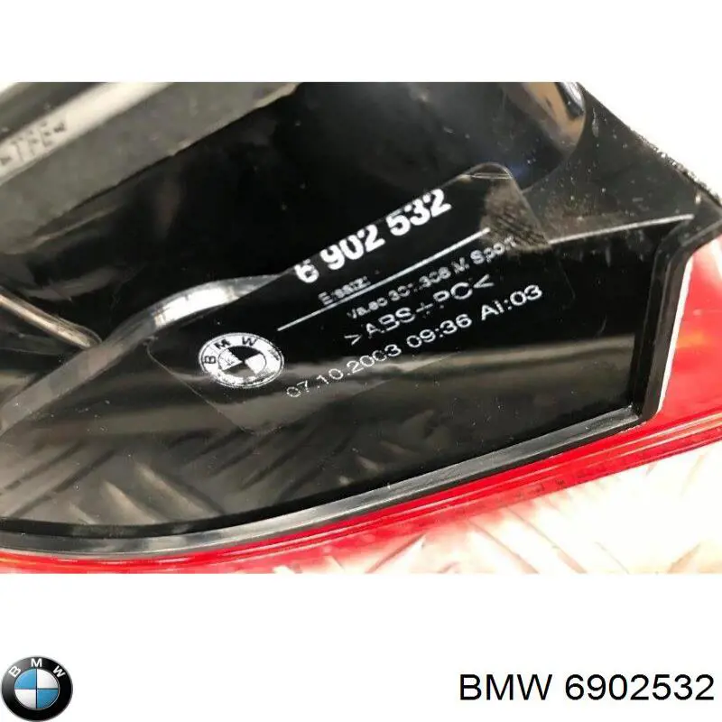 Ліхтар задній правий, зовнішній BMW 6902532 ціна, від 36.46 USD