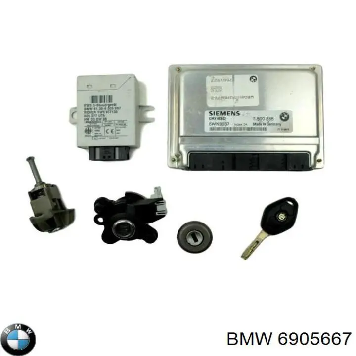 Модуль управління (ЕБУ) іммобілайзеру 6905667 BMW
