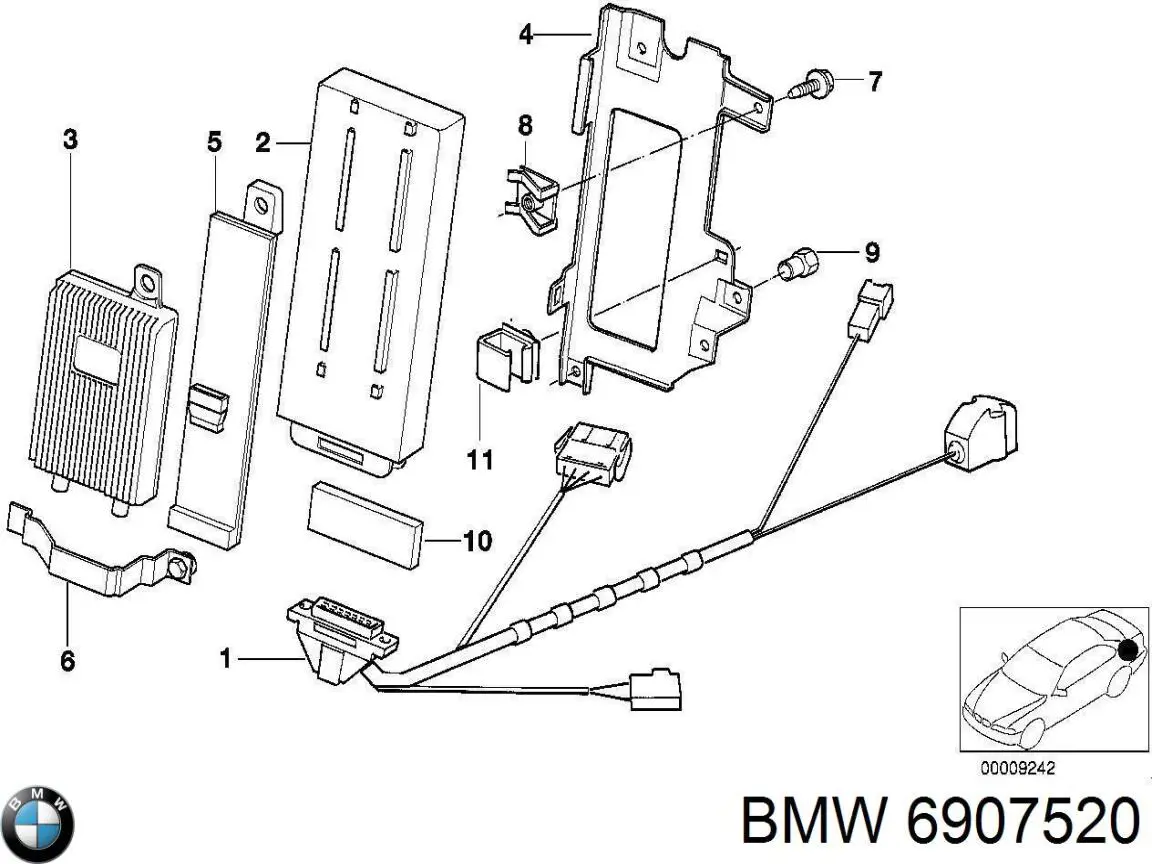  BMW 6907520 ціна, від 8.21 USD