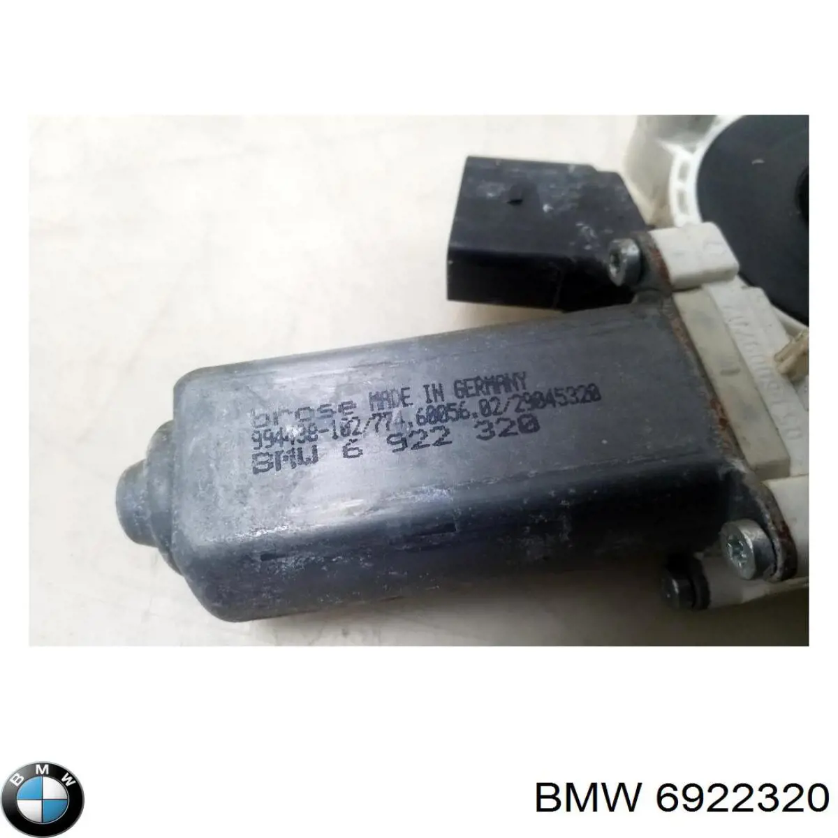 Купити 6922320 BMW Двигун стеклопод'емника двері задньої, правої