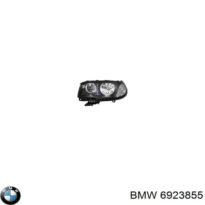 6923855 BMW фара ліва