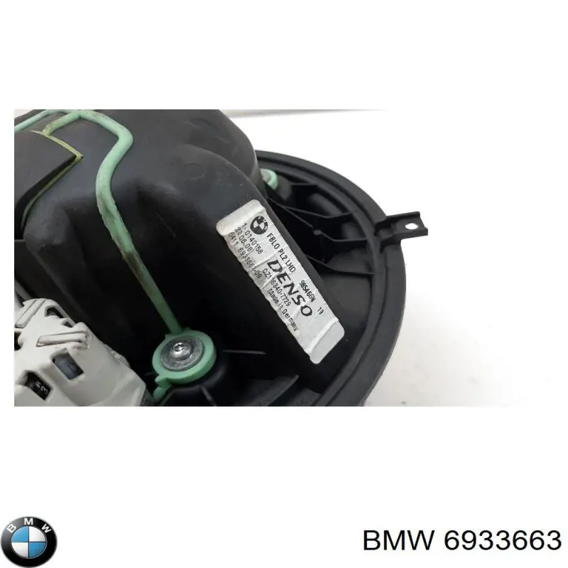 Двигун вентилятора пічки (обігрівача салону) BMW 6933663 ціна, від 64.76 USD