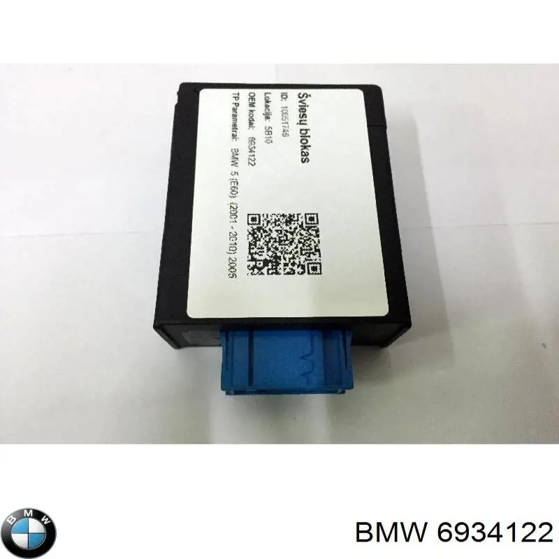 6934122 BMW Модуль керування (ЕБК) адаптивного освітлення