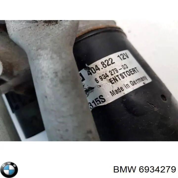 6934279 BMW Мотор склоочисника скла (трапеції)