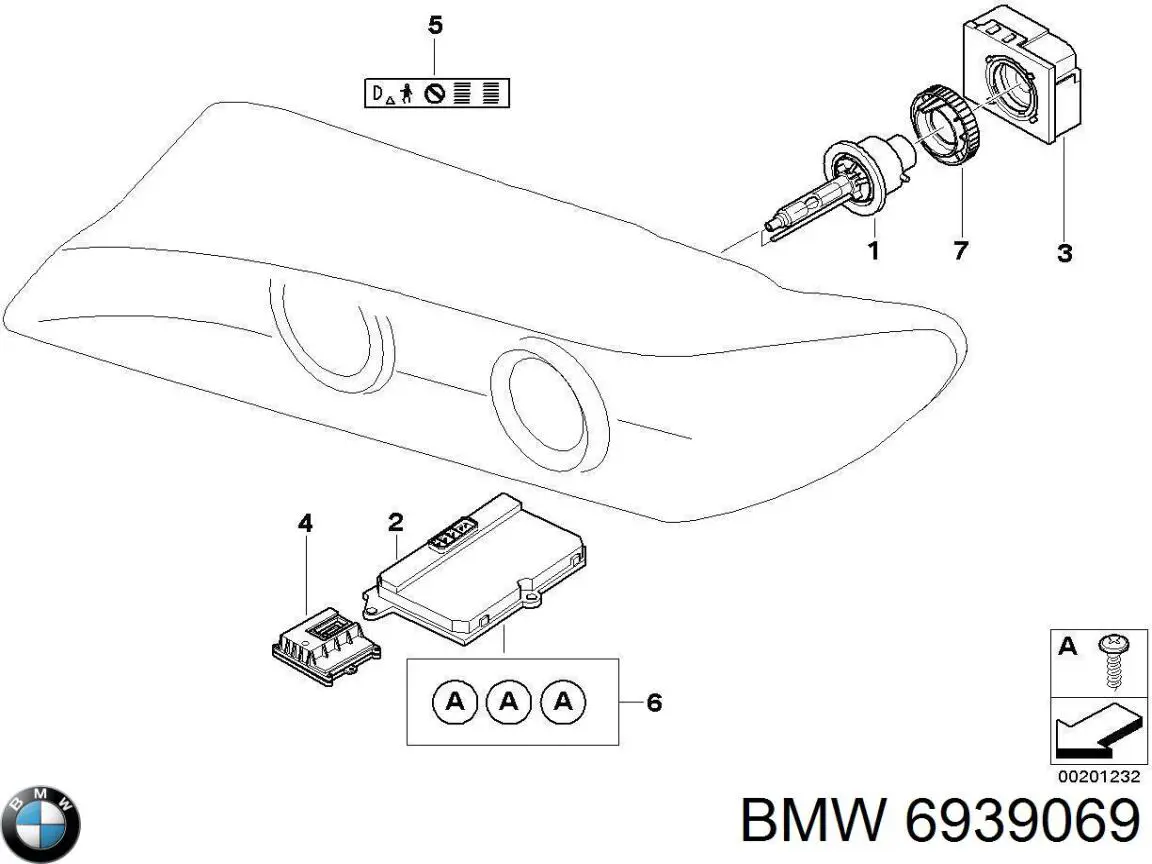 Купити 6939069 BMW 