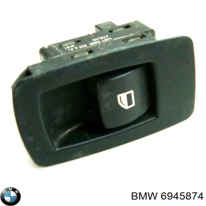 Купити 6945874 BMW Кнопка вмикання двигуна склопідіймача передня права