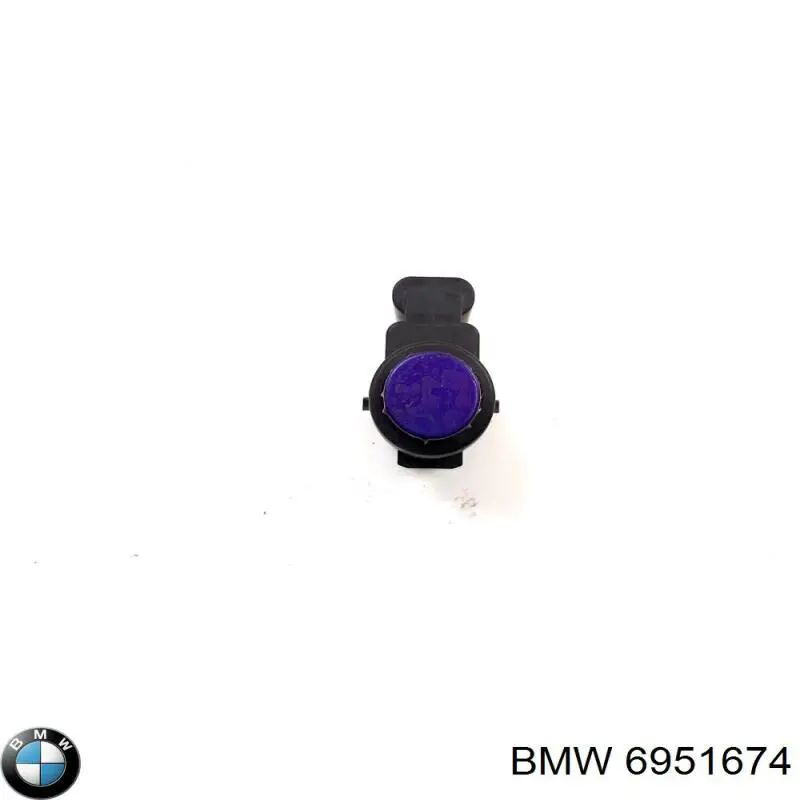 6951674 BMW Датчик сигналізації паркування (парктронік), передній
