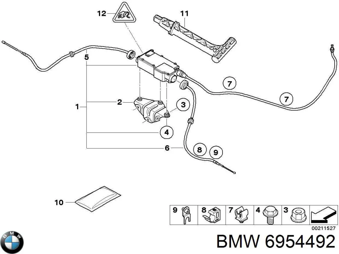  BMW 61136954492 ціна, від 8.89 USD