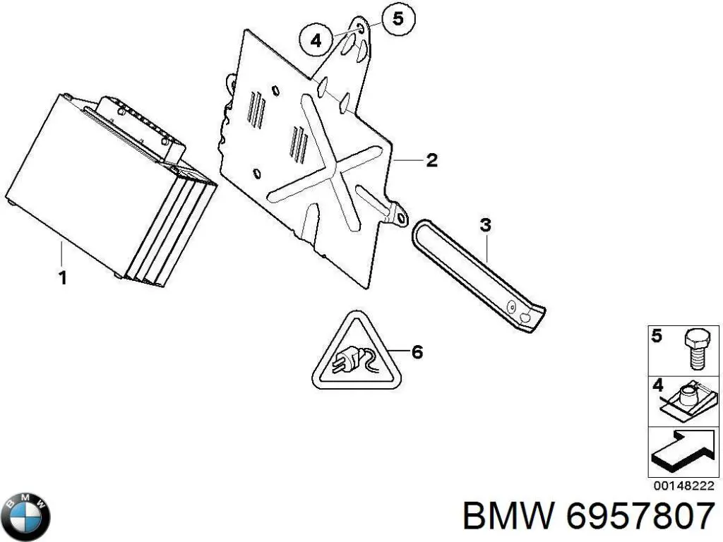 Купити 65126957807 BMW 