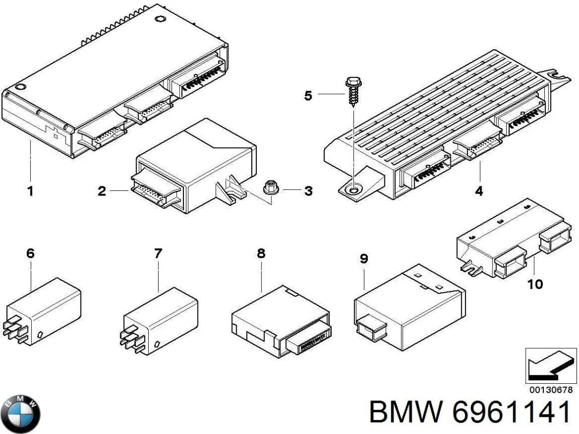 Модуль "Діагностичний інтерфейс" 6961141 BMW