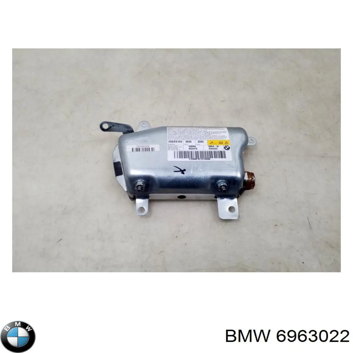 Подушка безпеки, передній, правих дверей AIRBAG BMW 6963022 ціна, від 8.87 USD