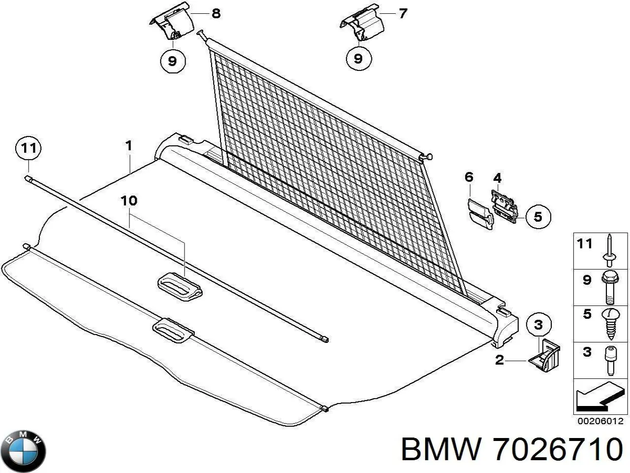  BMW 51477026710 ціна, від 6.33 USD