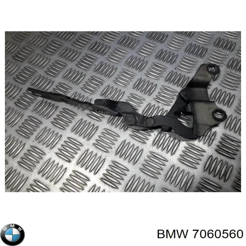 7060560 BMW петля капота, права