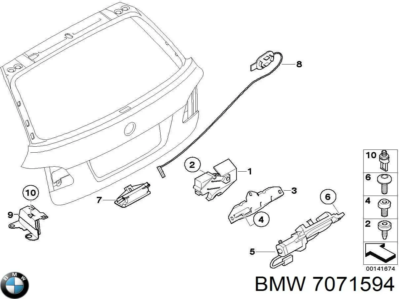 Купити 7071594 BMW 
