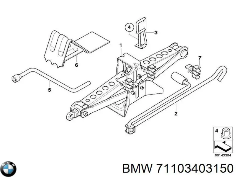 71103403150 BMW 