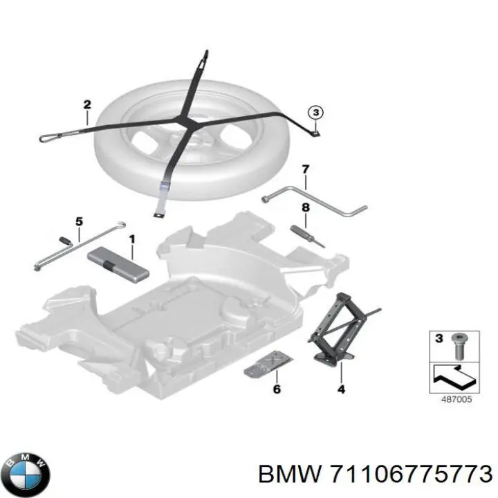  BMW 71106775773 ціна, від 79.83 USD