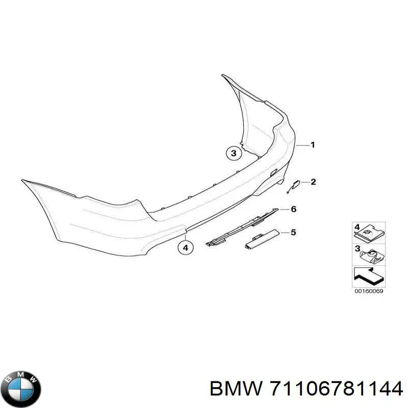  BMW 71106781144