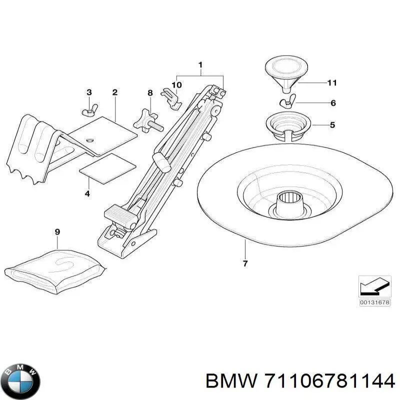 71106781144 BMW 