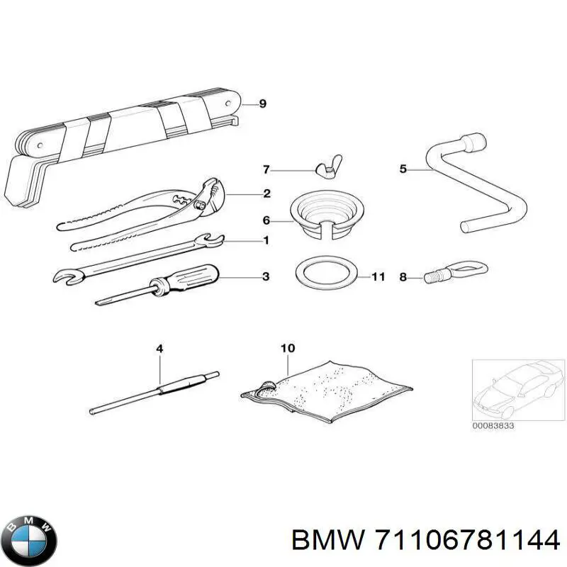 71106781144 BMW 