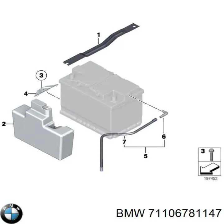  71106781147 BMW