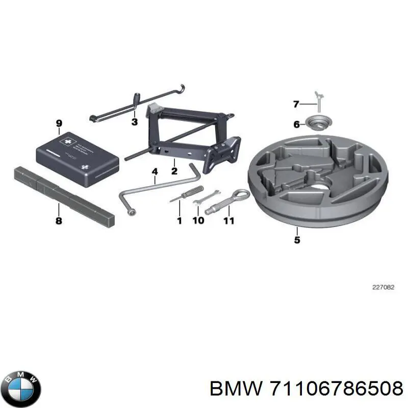 Купити 71106786508 BMW 