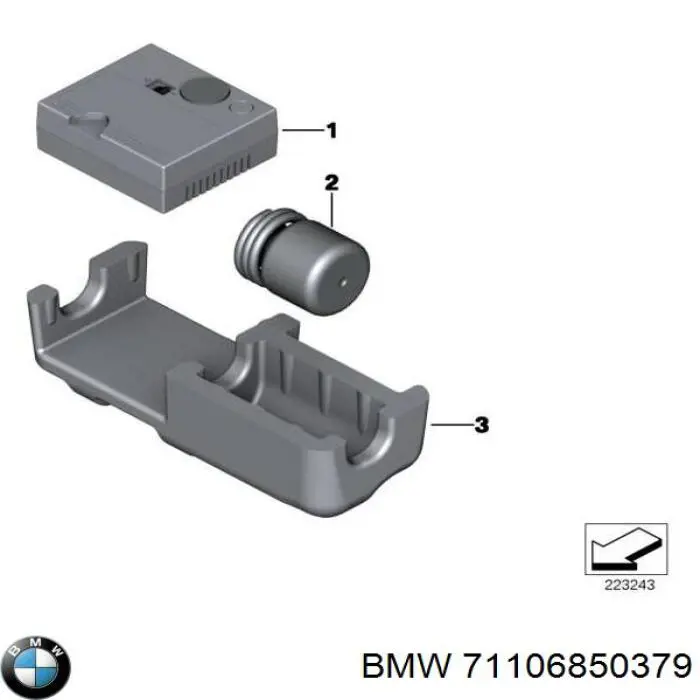 Купити 71106850379 BMW Герметик для шин