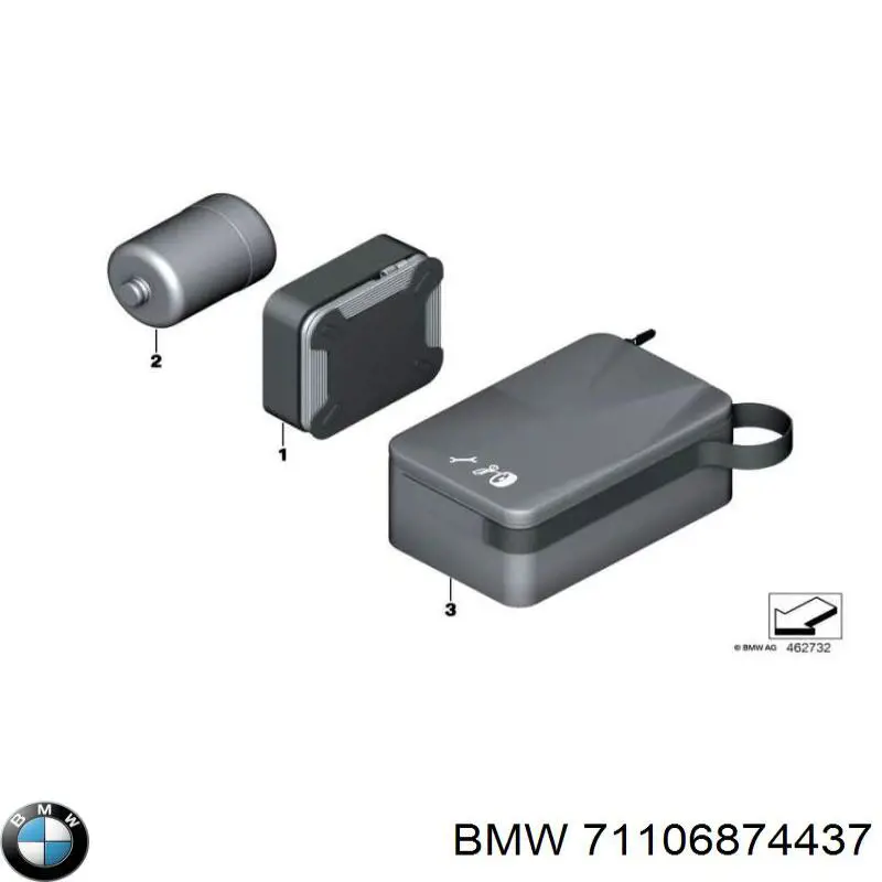 71106874437 BMW 
