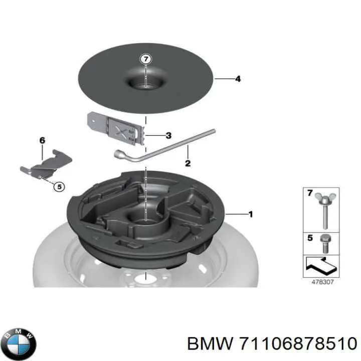 71106878510 BMW 
