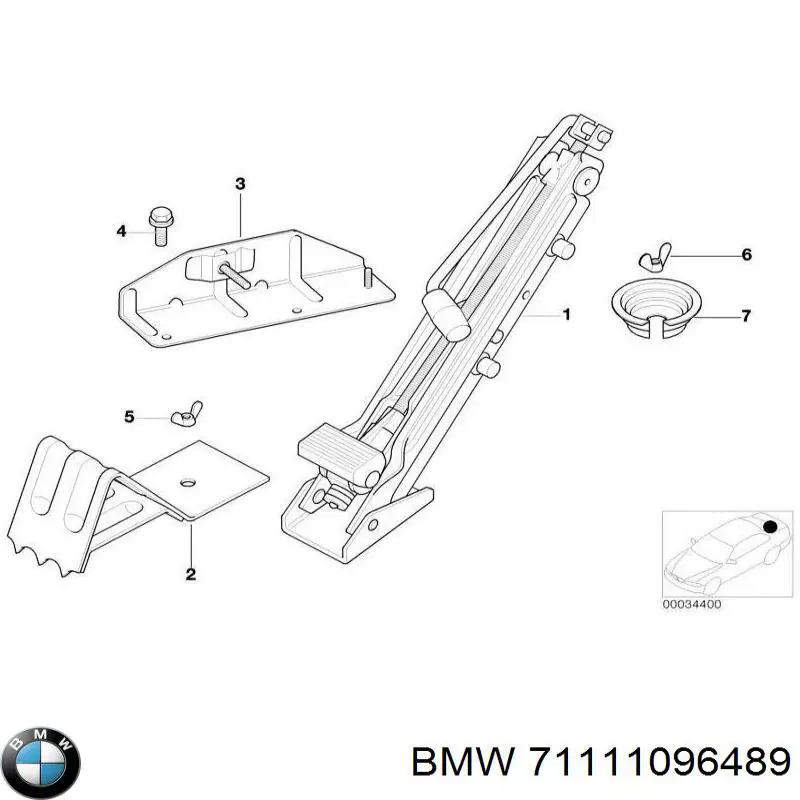 71111096489 BMW 