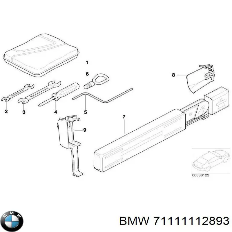  71111112893 BMW