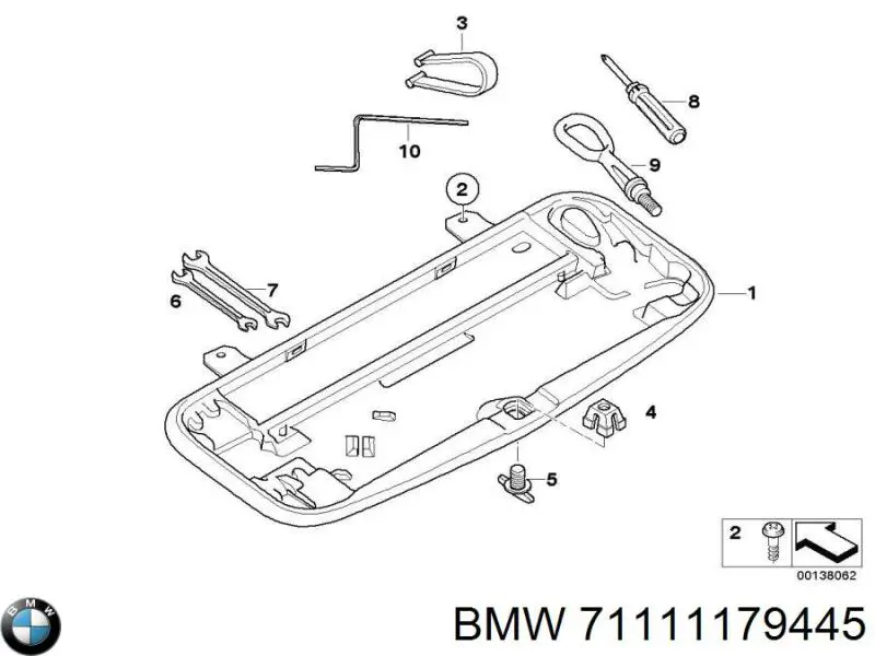  71111179445 BMW