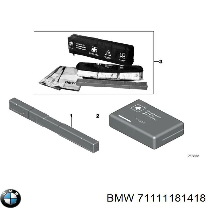  BMW 71111181418 ціна, від 40.67 USD