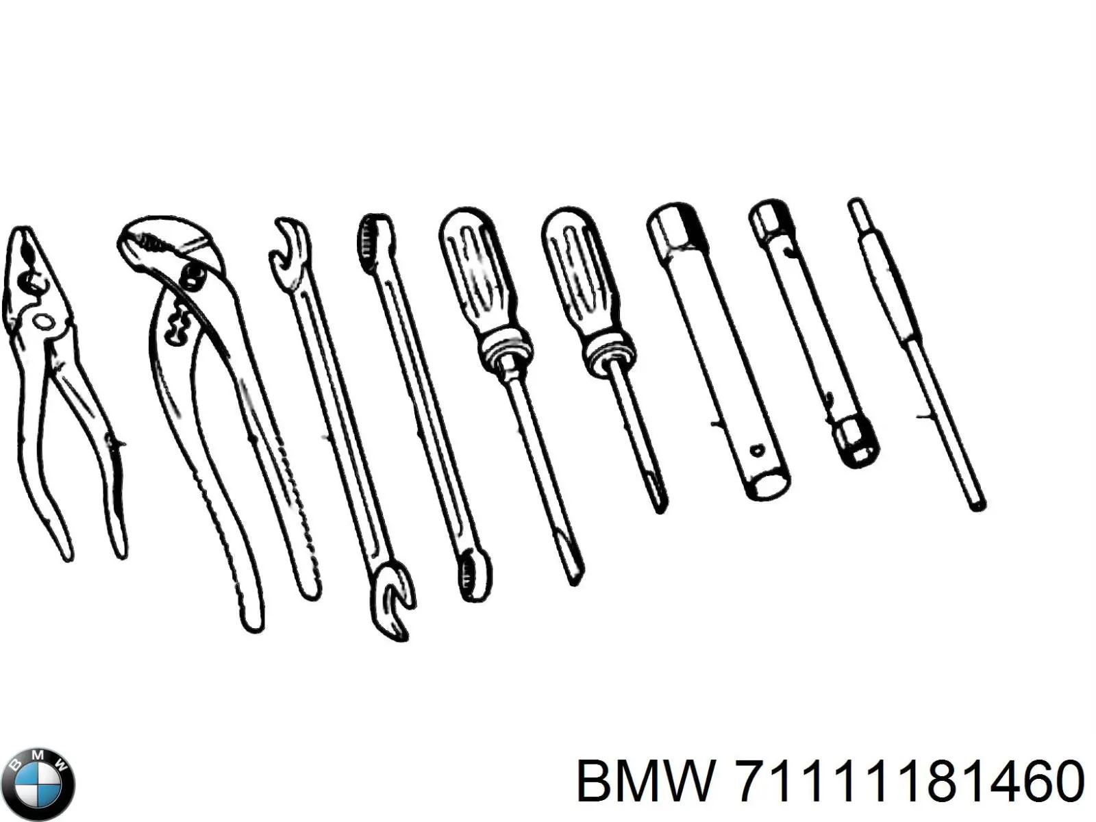 Купити 71111181460 BMW 