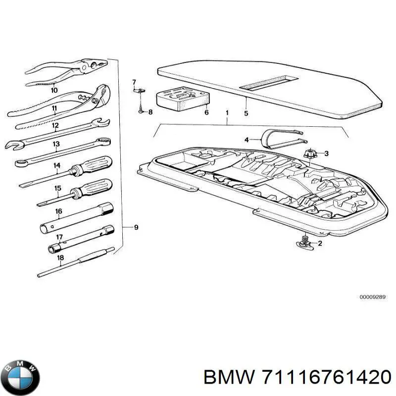 71116761420 BMW 