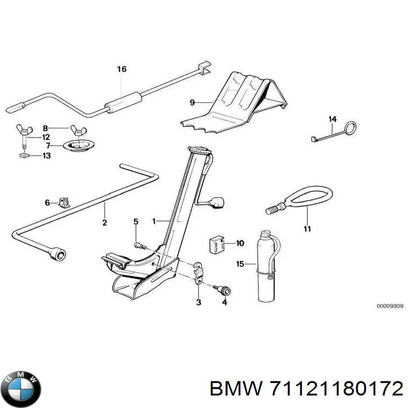 71121180172 BMW 