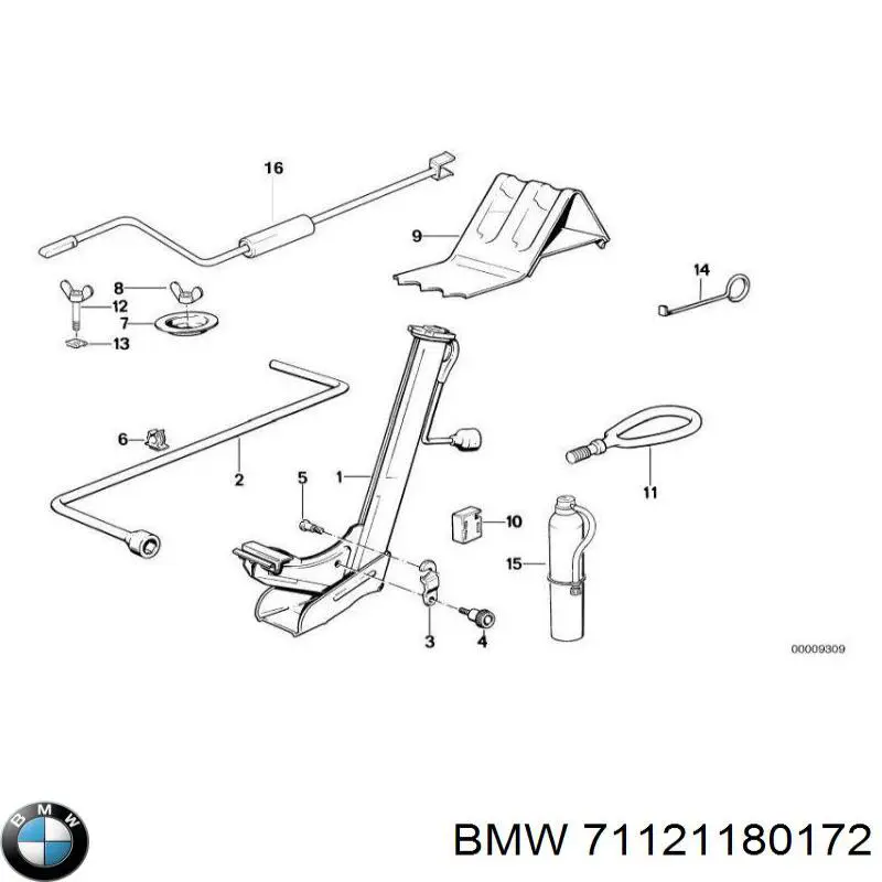  BMW 71121180172 ціна, від 95.88 USD