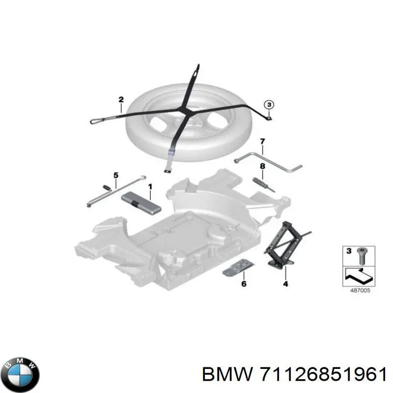Купити 71126851961 BMW 