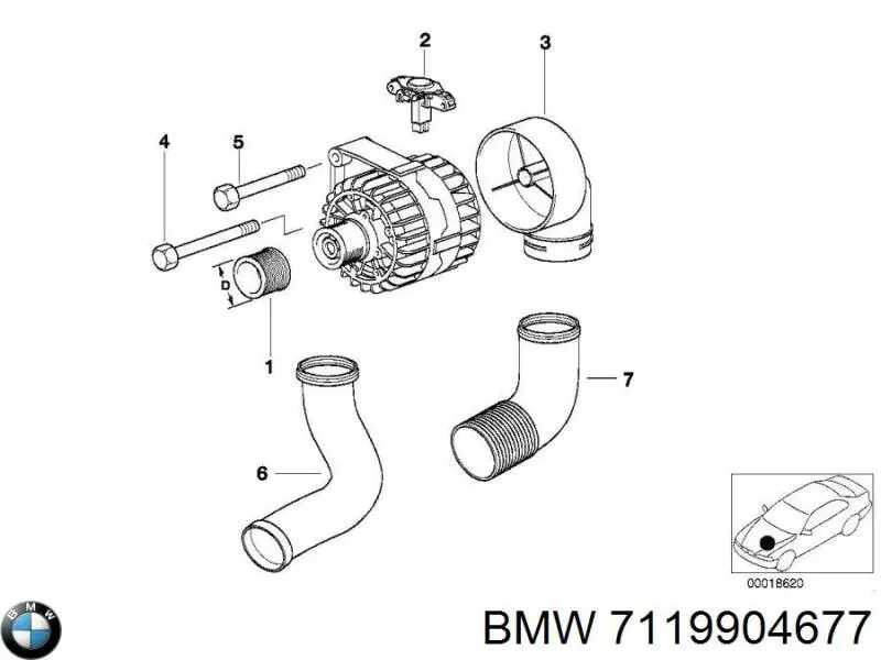  BMW 7119904677 ціна, від 5.43 USD