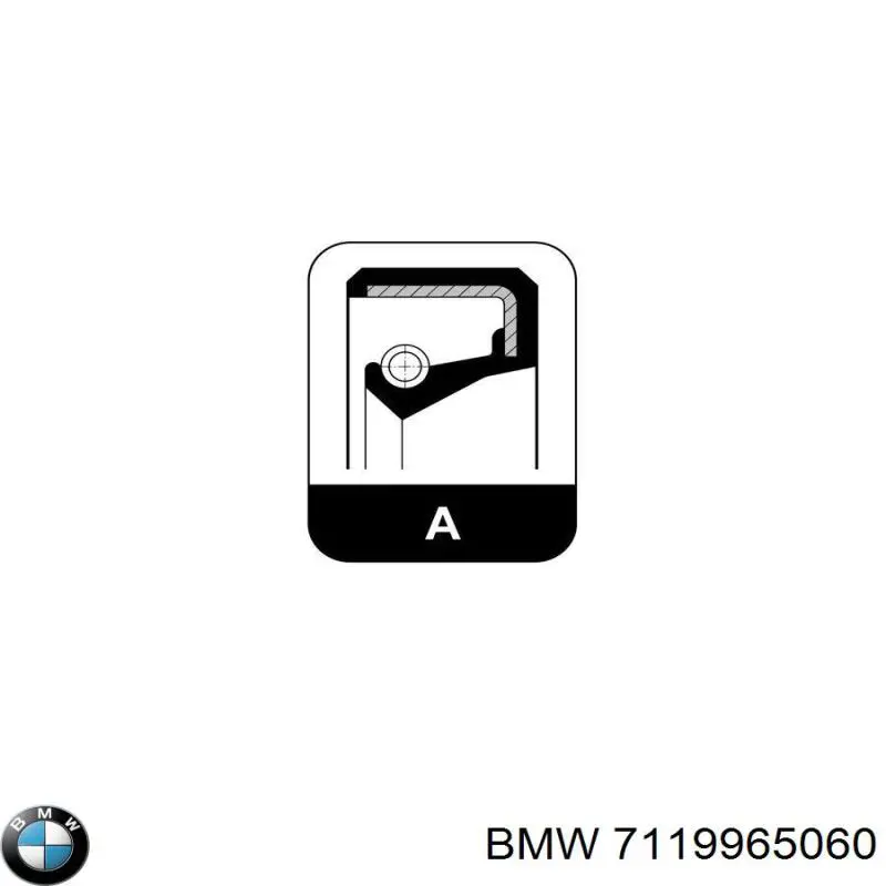 7119965060 BMW сальник акпп/кпп, вхідного/первинного валу