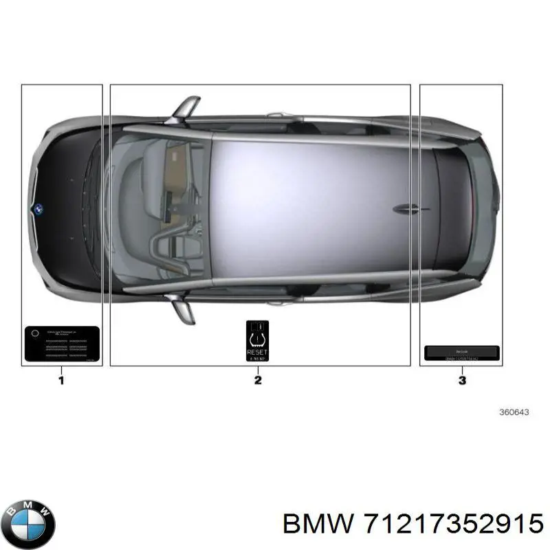 71217352915 BMW 