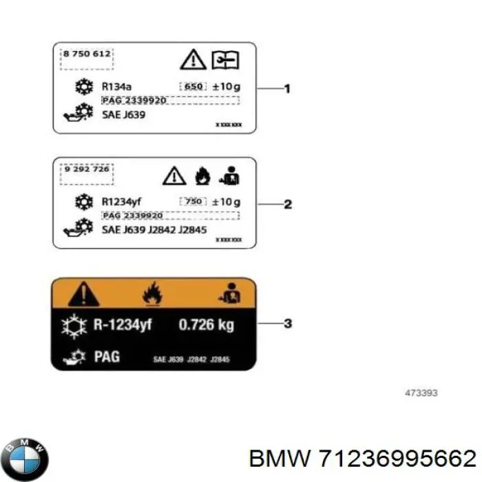 71236995662 BMW 