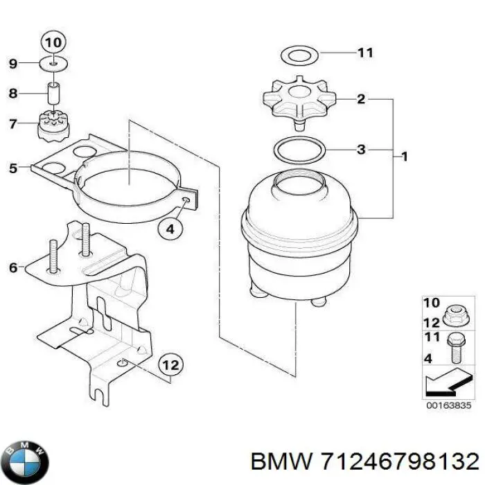  BMW 71246798132 ціна, від 9.46 USD