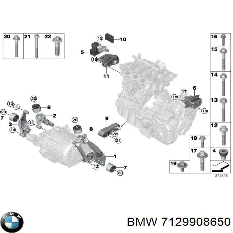  BMW 7129908650 ціна, від 5.51 USD